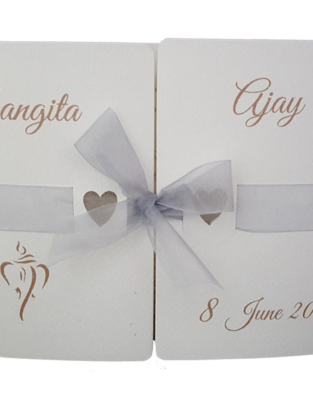 ABC 847 Hindu Personalised Invitation