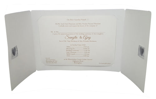 Load image into Gallery viewer, ABC 847 Hindu Personalised Invitation
