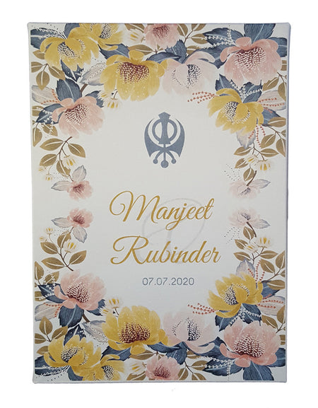 ABC 862 Sikh Personalised Box Invitation