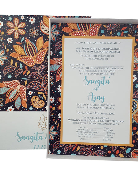 ABC 863 Personalised Box Invitation