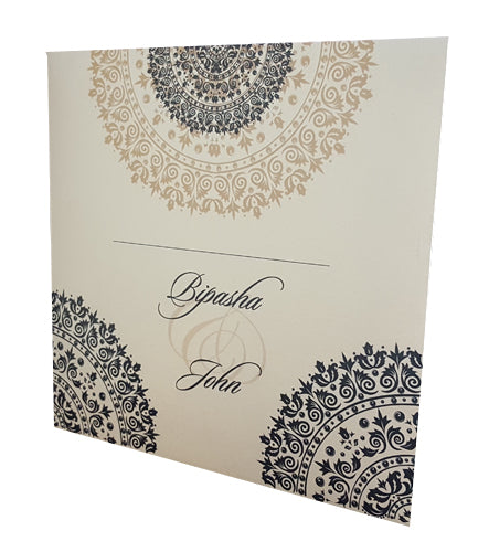 Elegant Arabesque Invitation ABC 875