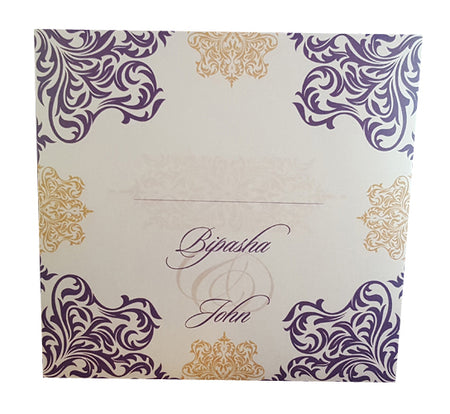 ABC 876 Personalised Invitation