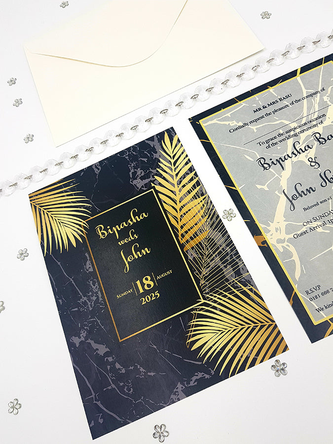 ABC 1059 A5 Printed Invitation