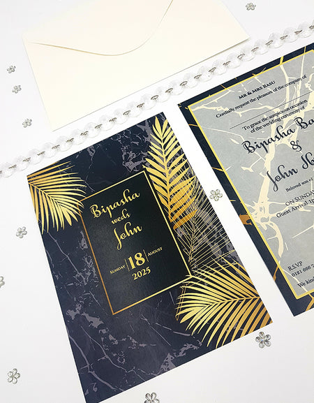 ABC 1059 A5 Printed Invitation