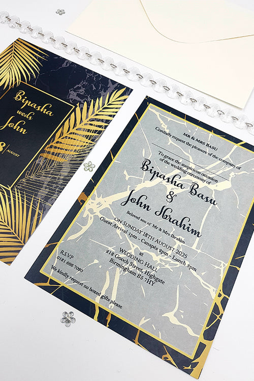 Load image into Gallery viewer, ABC 1059 A5 Printed Invitation
