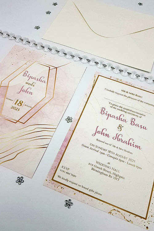 Load image into Gallery viewer, ABC 1060 A5 Printed Invitation
