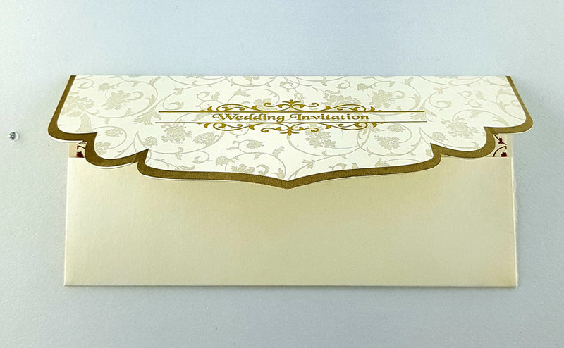 ABC 597 WI Pocket Wedding Invitation