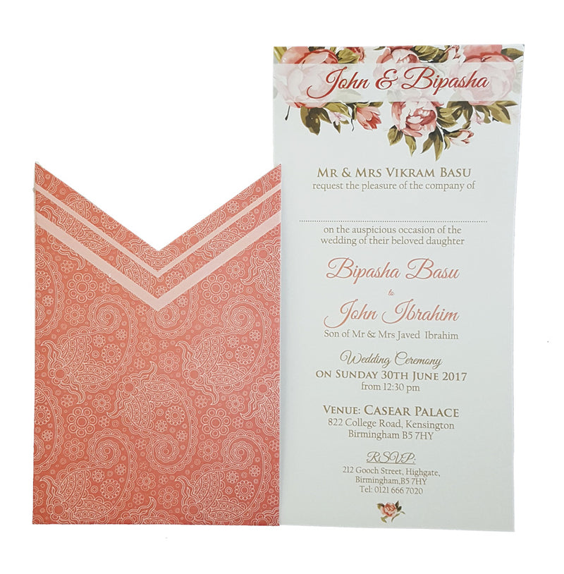 ABC 841 Pocket Invitation