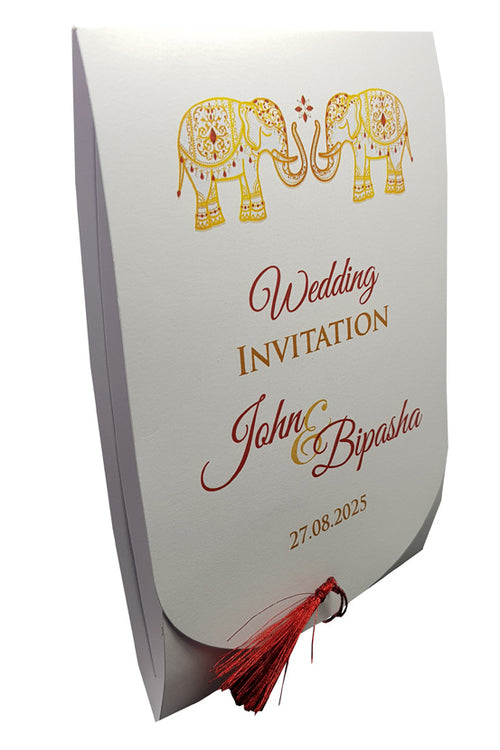 Load image into Gallery viewer, ABC 903 PERSONALISED WEDDING INVITATION
