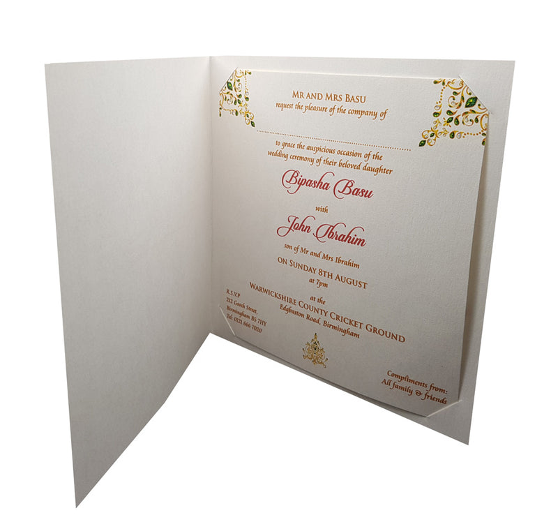 ABC 906 Personalised Invitation