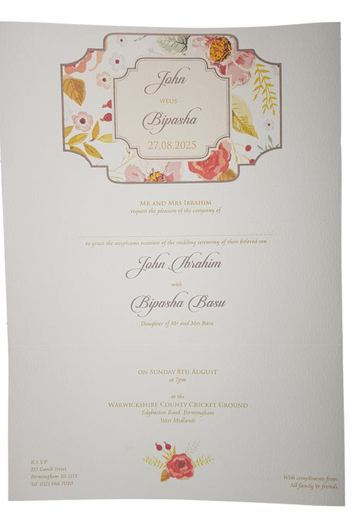 Load image into Gallery viewer, ABC 923 Personalised Invitation
