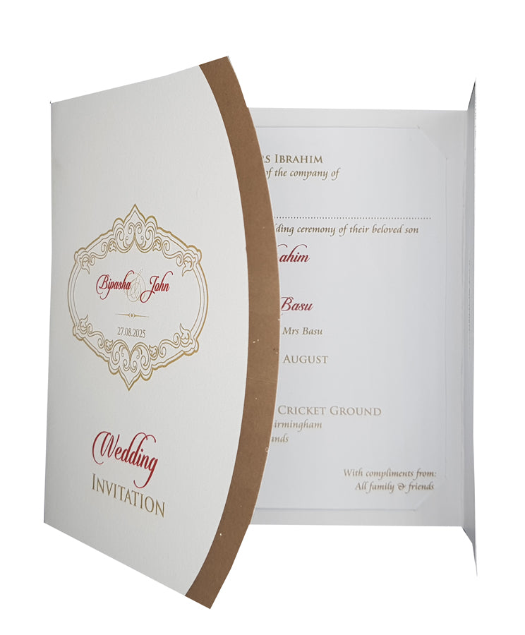 ABC 926 Personalised Invitation