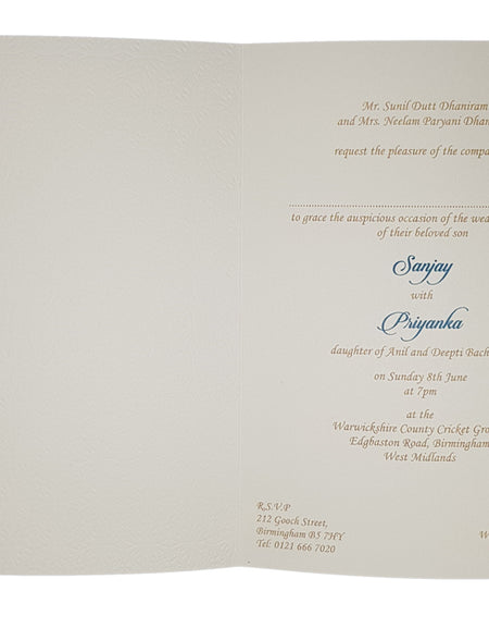 Wedding Subject Matter for Indian Wedding cards