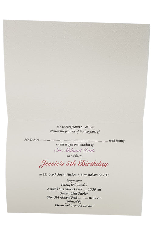 Load image into Gallery viewer, ABC 933 Personalised Invitation
