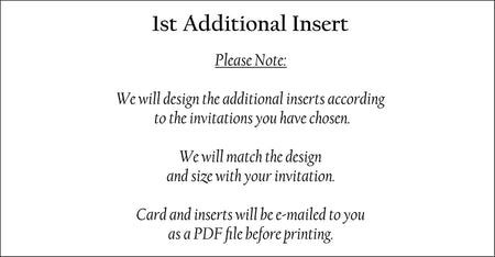 DL 1st Additional Insert