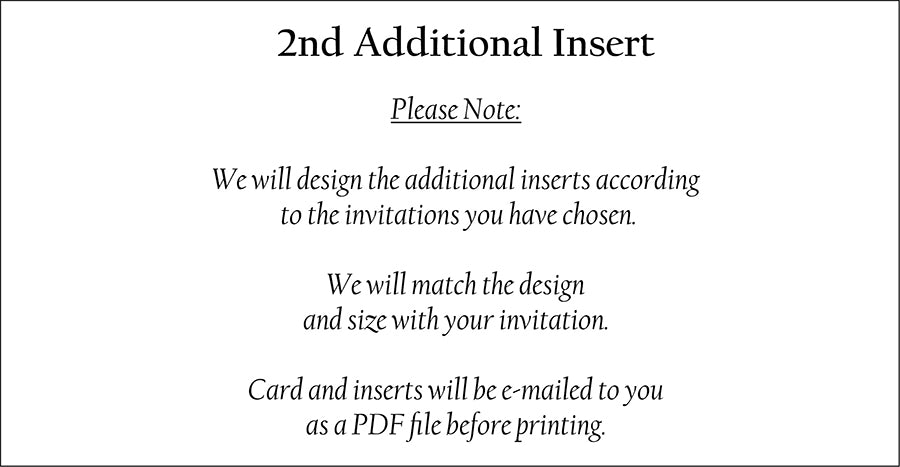 DL 2nd Additional Insert – Shadicards.Com