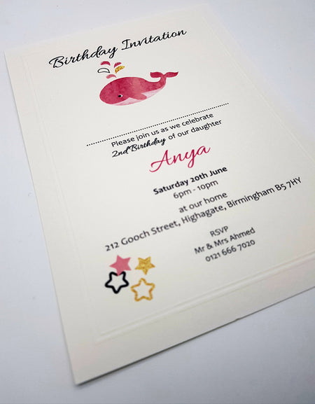 Panache 0028 FSH Birthday Invitation