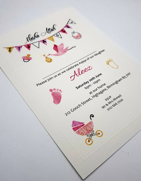 Panache 0028 STK Birthday Invitation