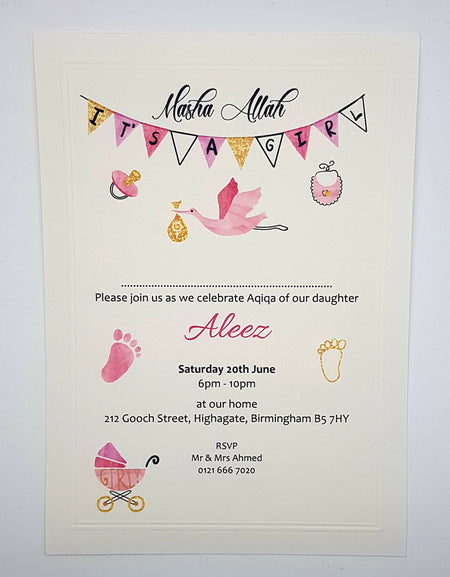 Panache 0028 STK Birthday Invitation