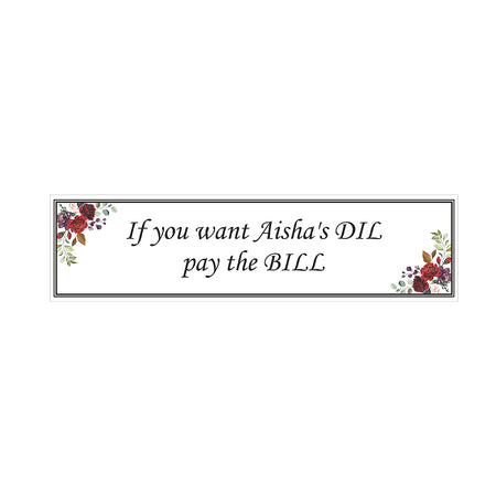 Maroon & Purple Rose – Card Banner