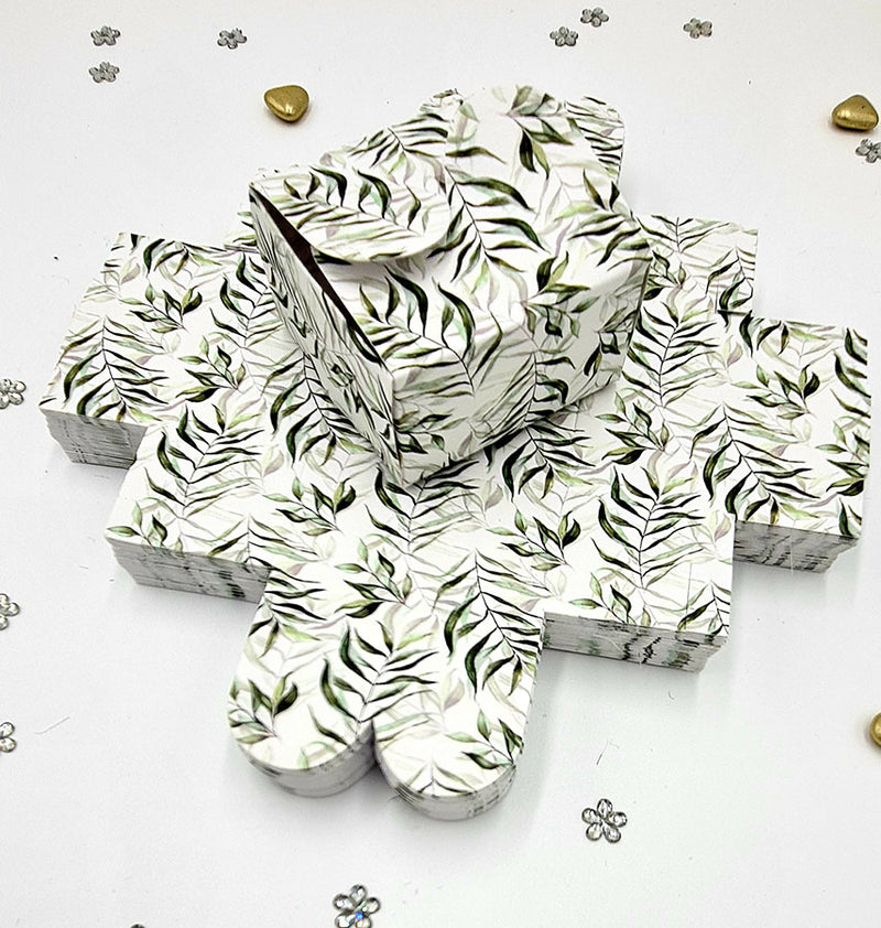 Green Leaf BTC 402 Printed Butterfly Favour Box