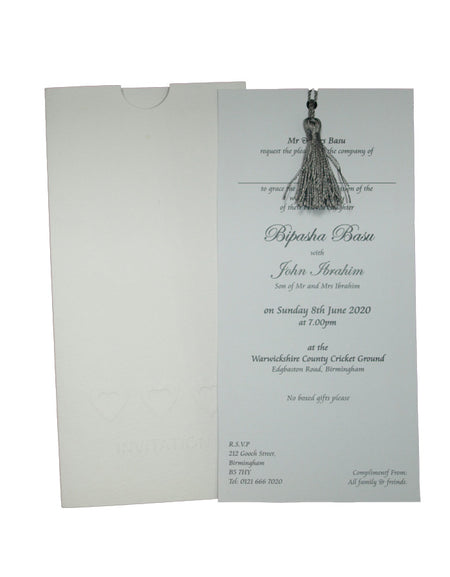 ABC 695 pocket invitation