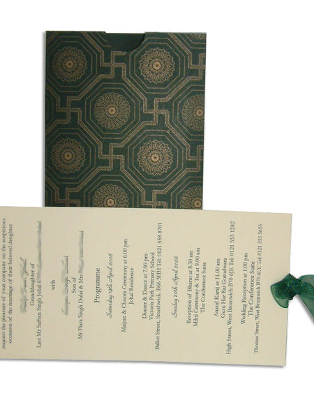 GDL 308 Pocket Invitation