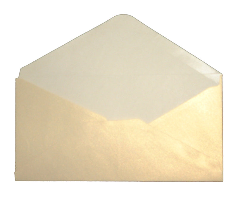 DL Light Gold (PM40-19) 110mm x 220mm pearl metallic invitations Envelope