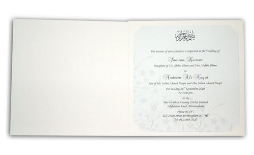 Load image into Gallery viewer, GFL 311 Endearing Elegance White Party Invitations
