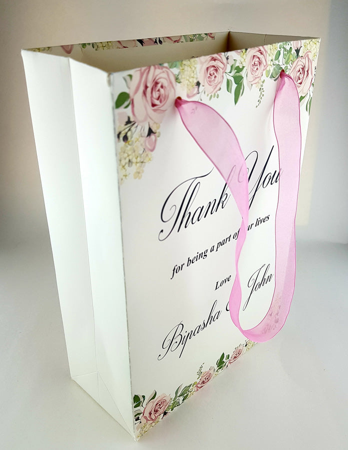 Personalised Floral Gift Bag 102