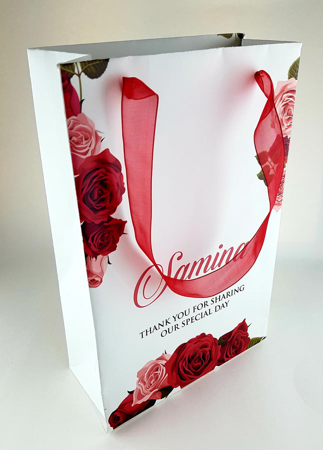Personalised Floral Gift Bag 103