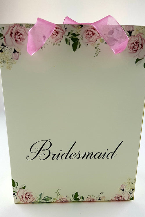 Load image into Gallery viewer, Floral Bridesmaid Small Gift Bag 107
