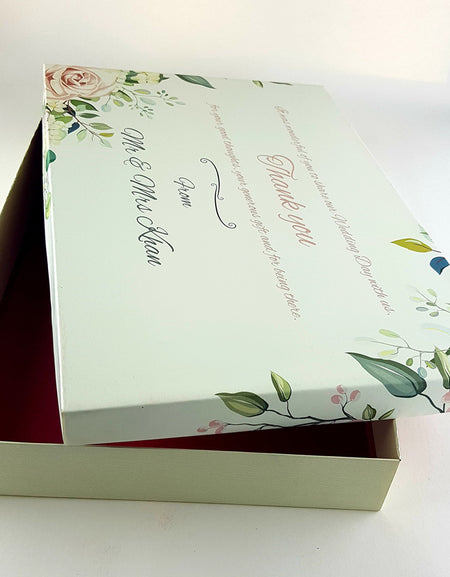 Personalised Floral Gift Box 891