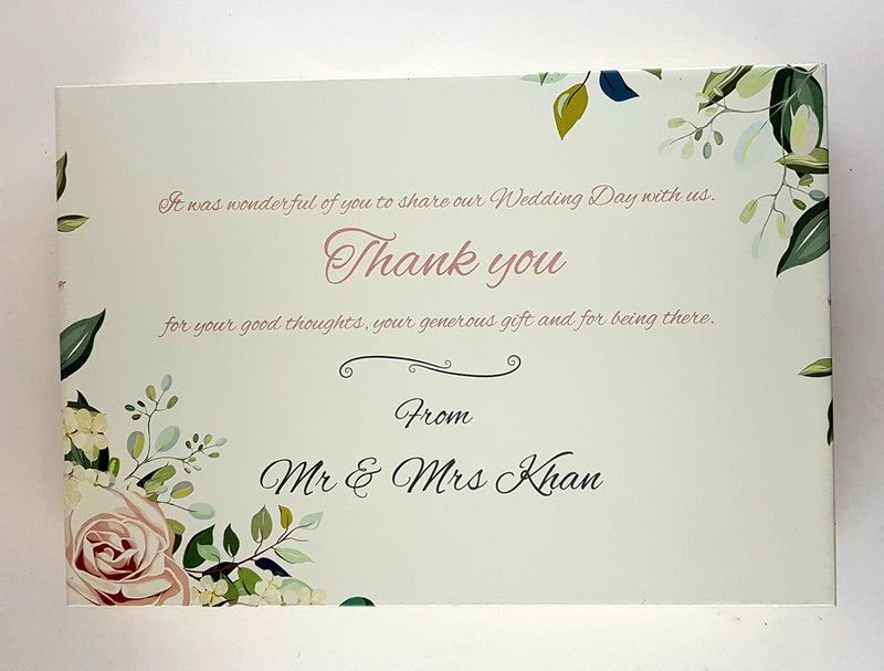 Personalised Floral Gift Box 891