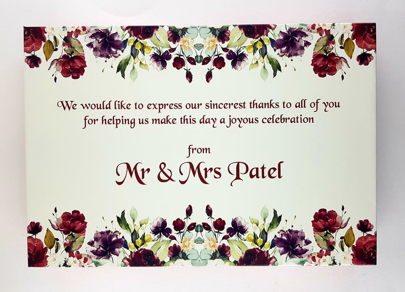Personalised Floral Gift Box 973