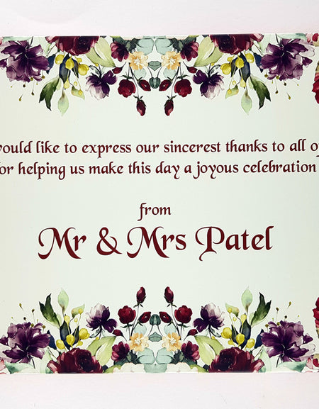 Personalised Floral Gift Box 973