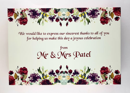 Personalised Floral Gift Box 973