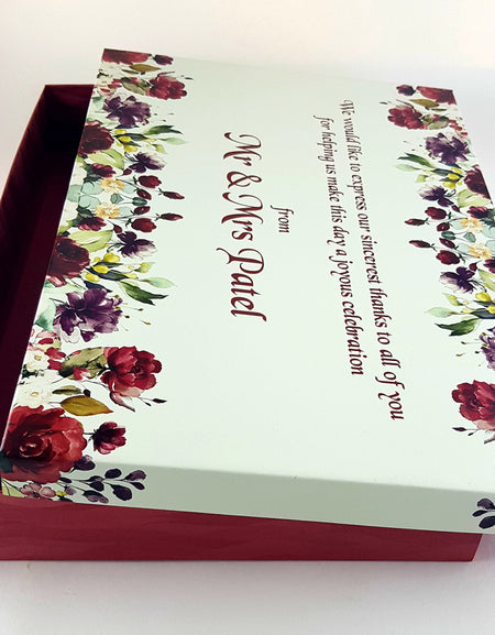 Personalised Floral Gift Box 973