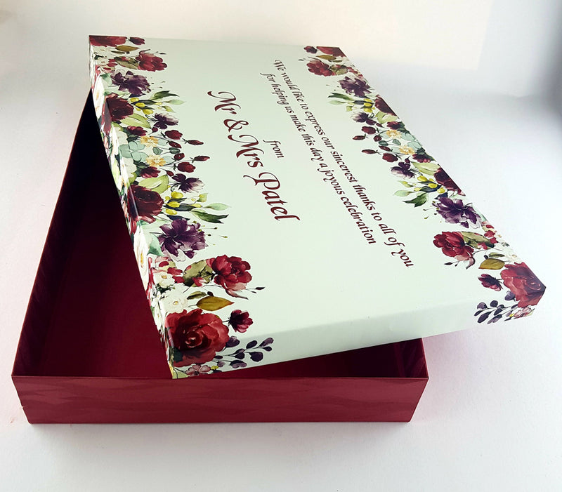Personalised Floral Gift Box 973