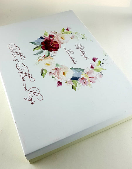Personalised Floral Gift Box 996
