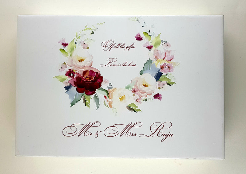 Personalised Floral Gift Box 996