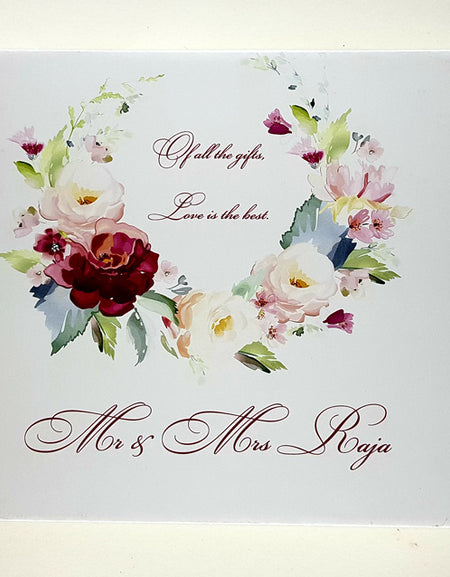 Personalised Floral Gift Box 996