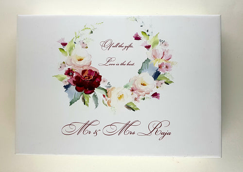 Load image into Gallery viewer, Personalised Floral Gift Box 996
