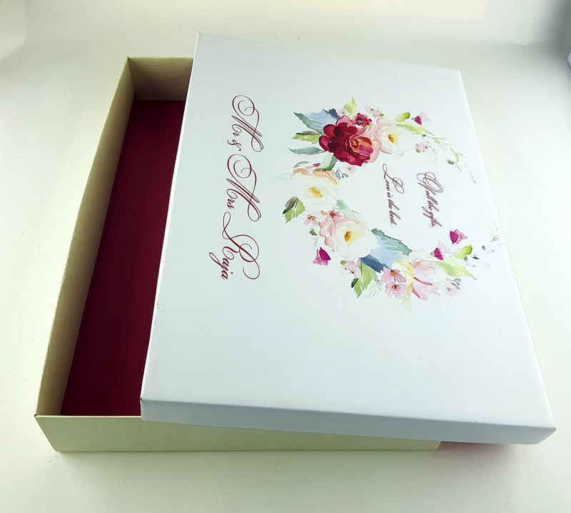 Personalised Floral Gift Box 996