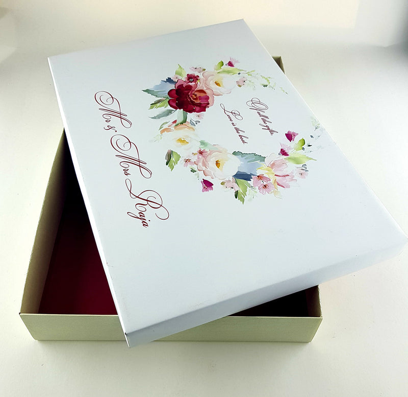 Personalised Floral Gift Box 996