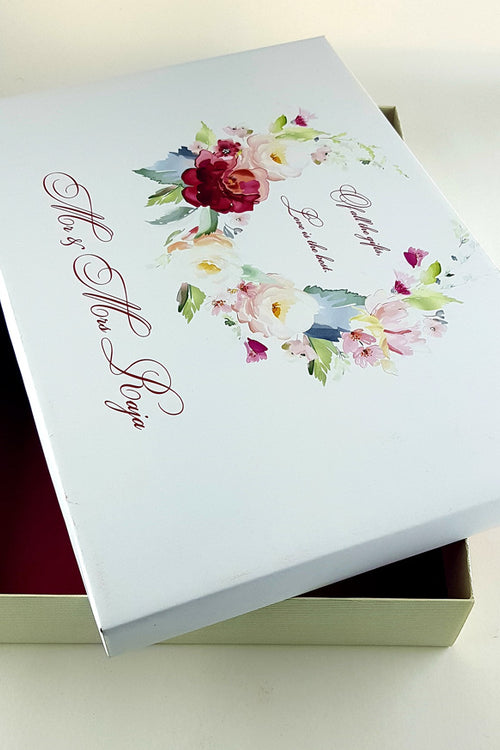 Load image into Gallery viewer, Personalised Floral Gift Box 996
