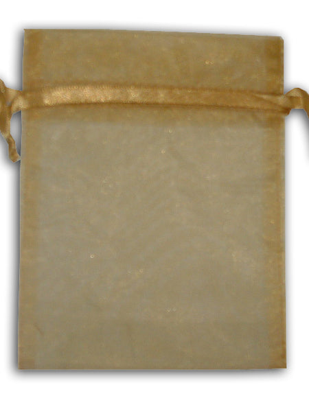 Gold Sheer party favour / favor Bag