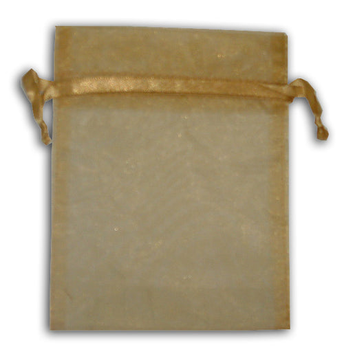 Load image into Gallery viewer, Gold Sheer party favour / favor Bag
