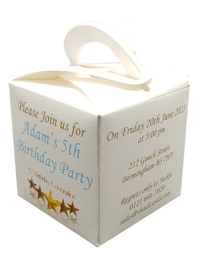 CHC Birthday 101 Personalised Favour Box