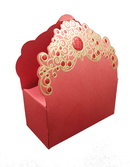 Majestic Red Party Favour Box LC 021
